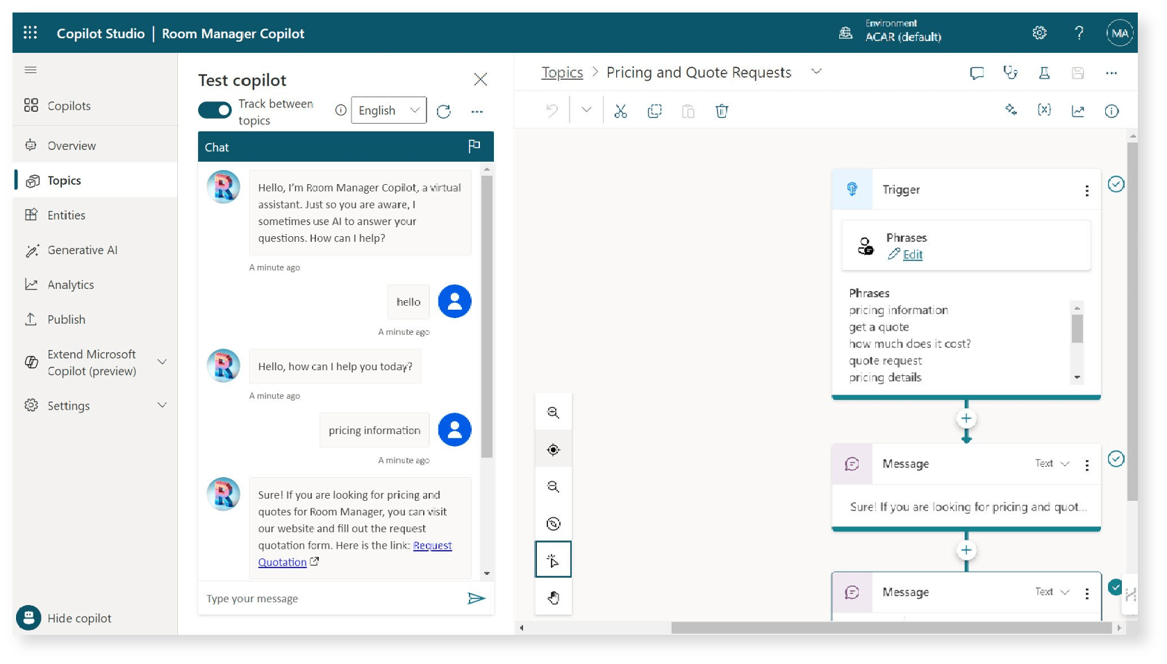 Microsoft Copilot Studio feature 3